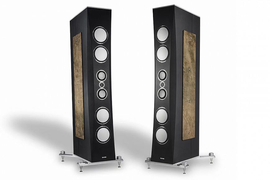 Albedo Atesia - flagship floorstanding speakers powered by Helmholtz resonators