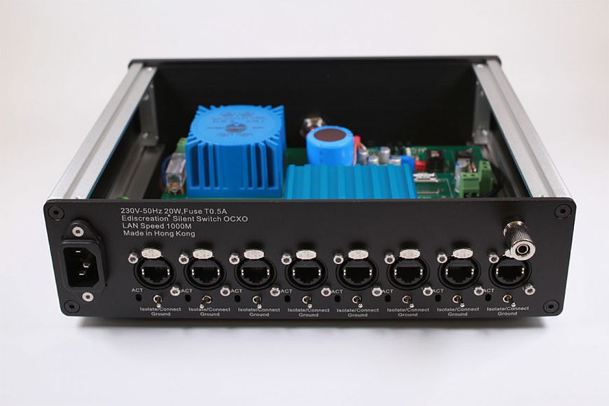 Ethernet Switch N&E Audio Silent Switch OCXO 