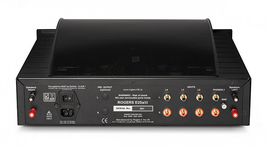 Rogers E20a II - British 6L6GT tube amplifier