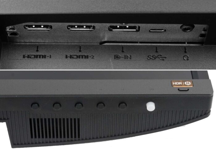 BenQ EW3270U interfaces