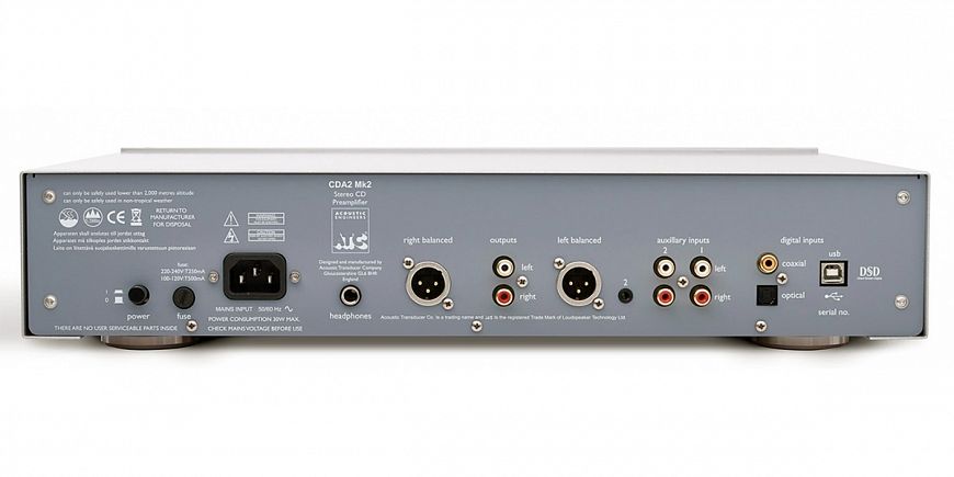 ATC CDA2 Mk2 CD Player Roon Certified ATC CDA2 Mk2 CD Player Roon Certified