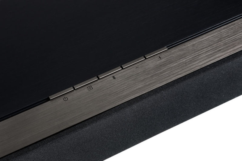 Definite Technology soundbar and subwoofer