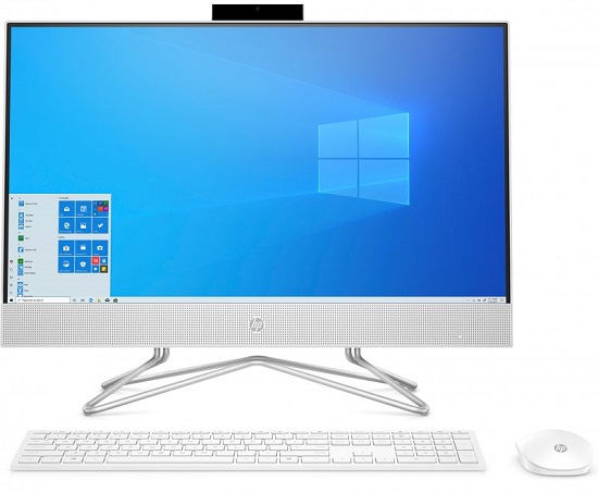 HP All-in-One 24-DF0102NS greatly reduces its bezels HP All-in-One 24-DF0102NS