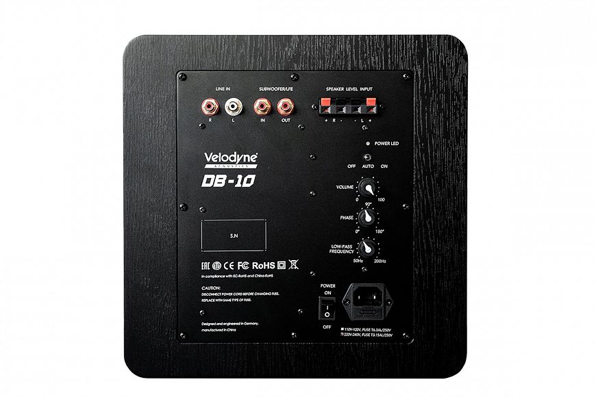 Velodyne Deep Blue - New Subwoofers with PP High Excursion Drivers