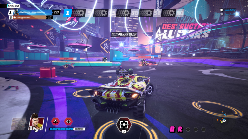 Vehicle abilities recover fairly quickly