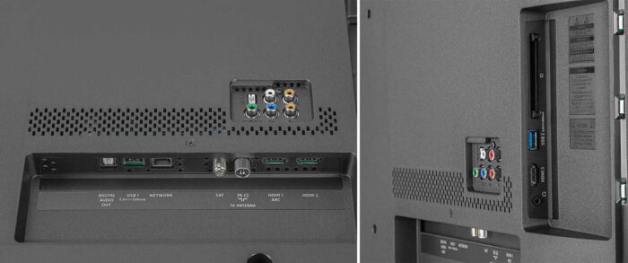 Philips 50PUS6654 interfaces