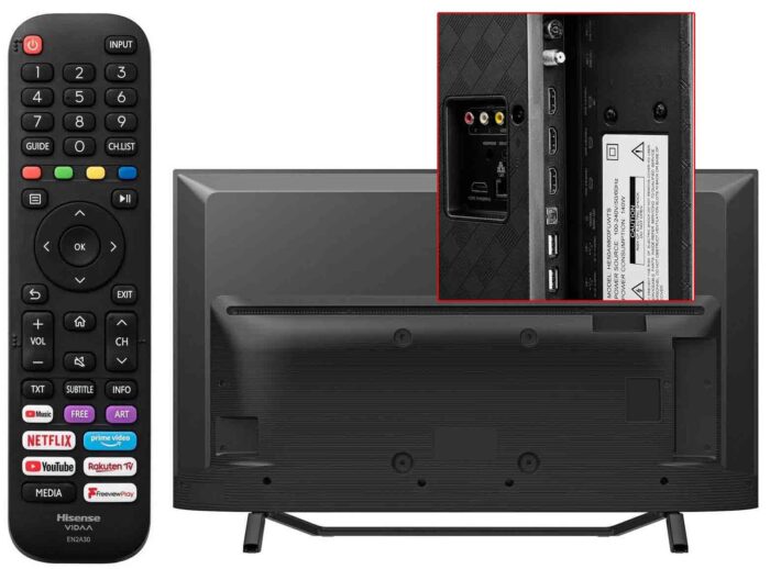 Hisense AE7400F interfaces