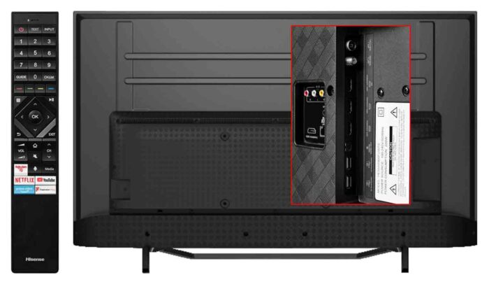 Hisense U7QF interfaces