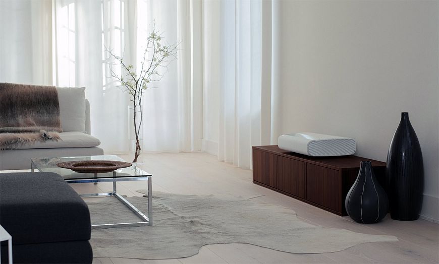 Samsung premiere - a projector that fits into any interior