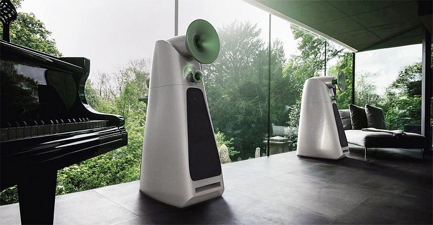 SeaWave Acoustics AM45 - Floorstanding flagships with horns