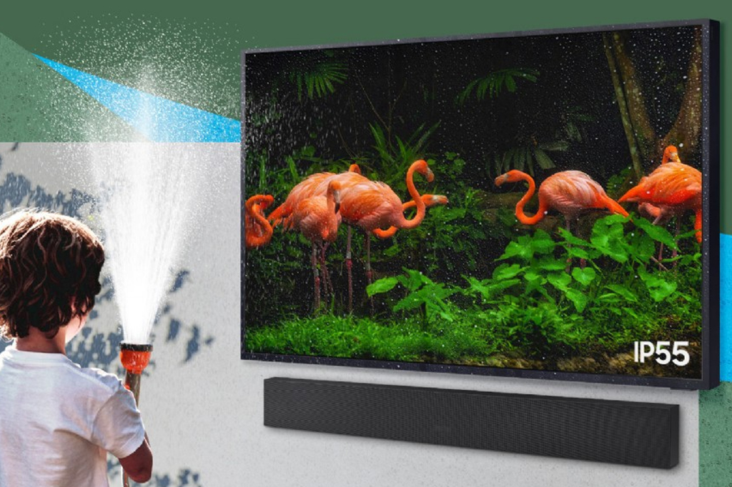 IP55 resistance to water jets and harmful dust ingress