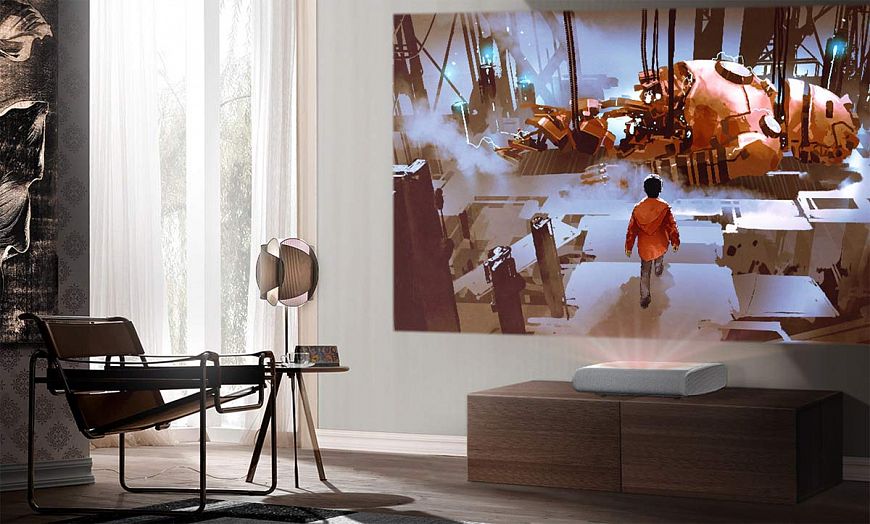 Samsung premiere - a projector that fits into any interior