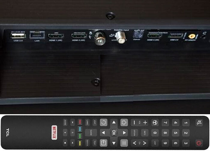 TCL 55C715 interfaces