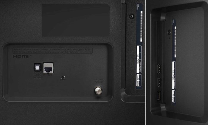 LG 55UP7500 interfaces