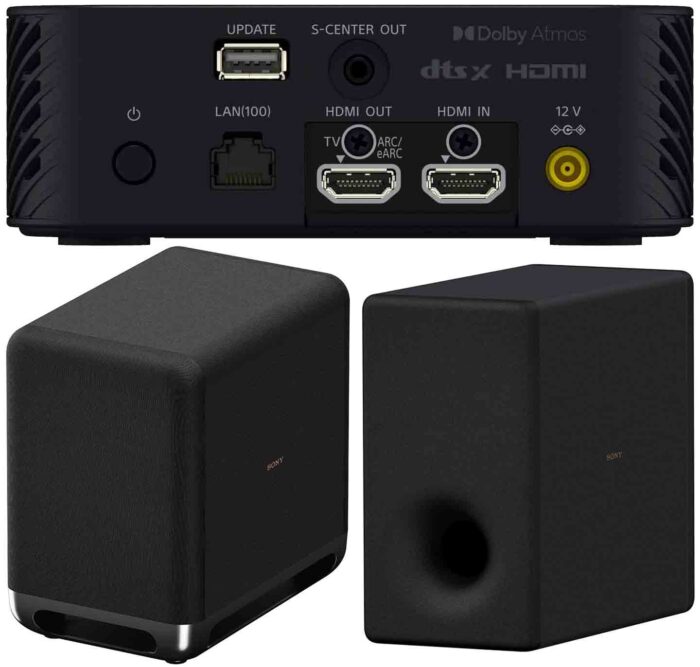 Sony HT-A9 interfaces and subs