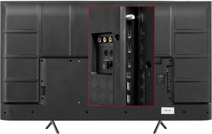 Hisense A6G interfaces