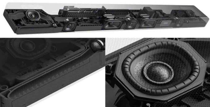 Sony HT-A5000 design