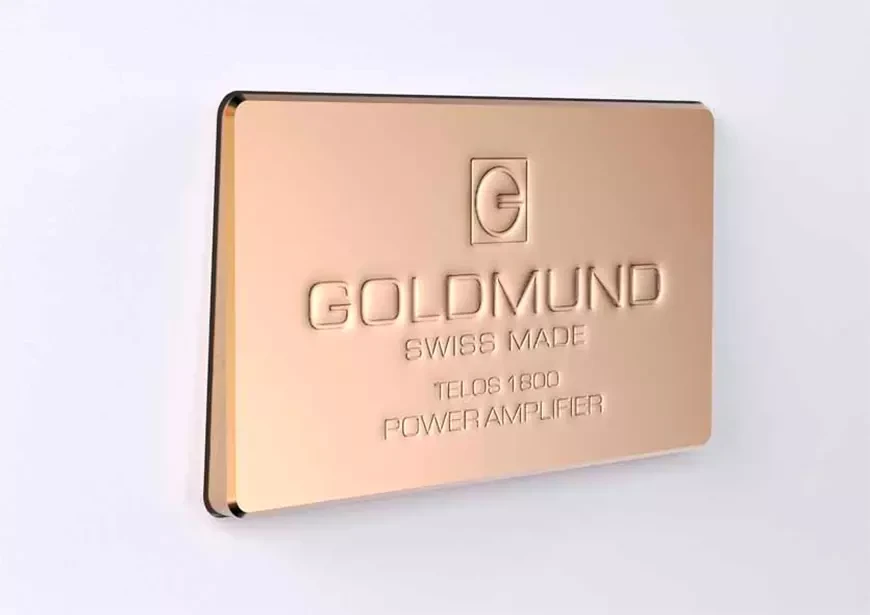 Goldmund Telos 1800 mono power amplifier