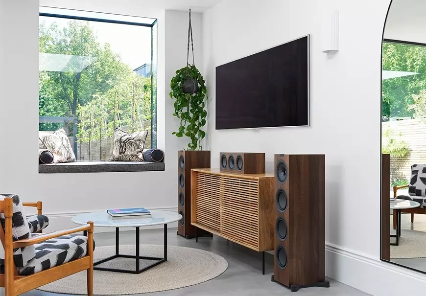 KEF Q Series speakers now available in walnut veneer