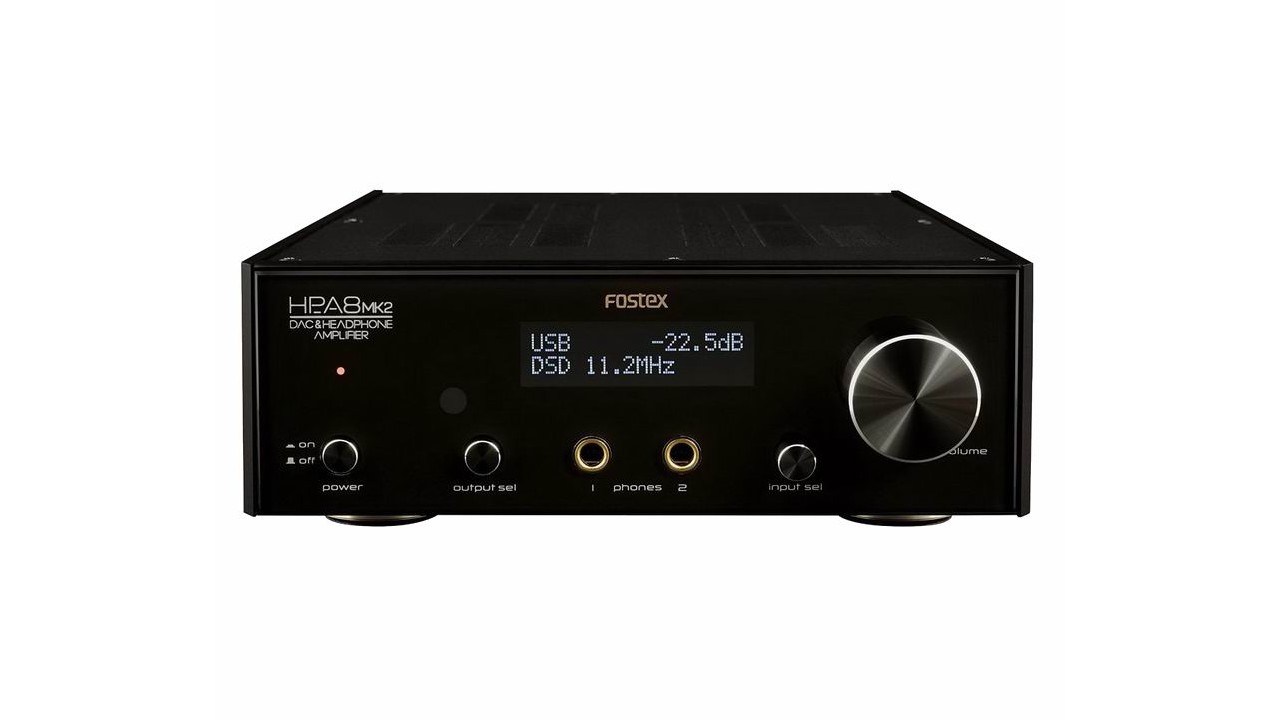 Fostex HP-A8MK2 Front Panel