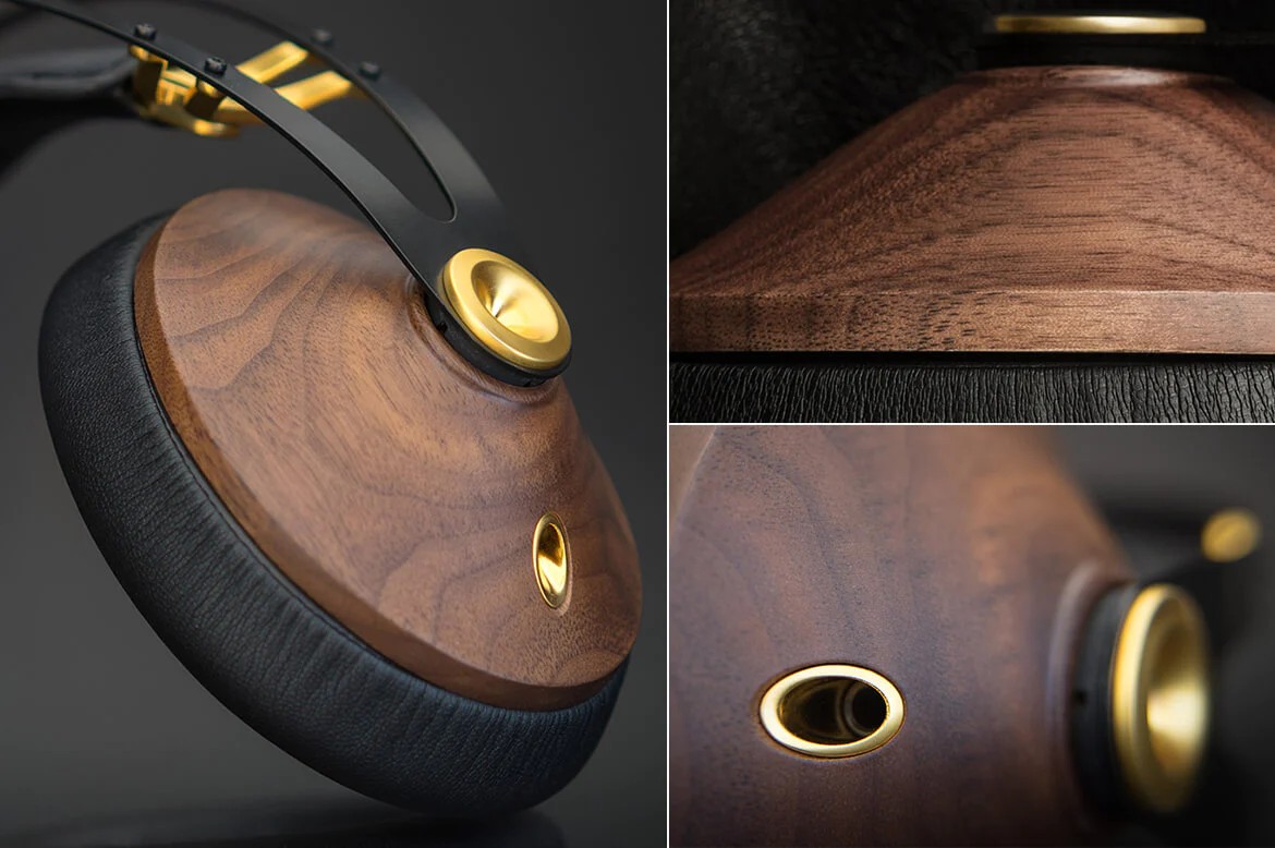 The combination of walnut wood and cast manganese-zinc steel not only ensures durability but also lends a timeless elegance to the headphones. 