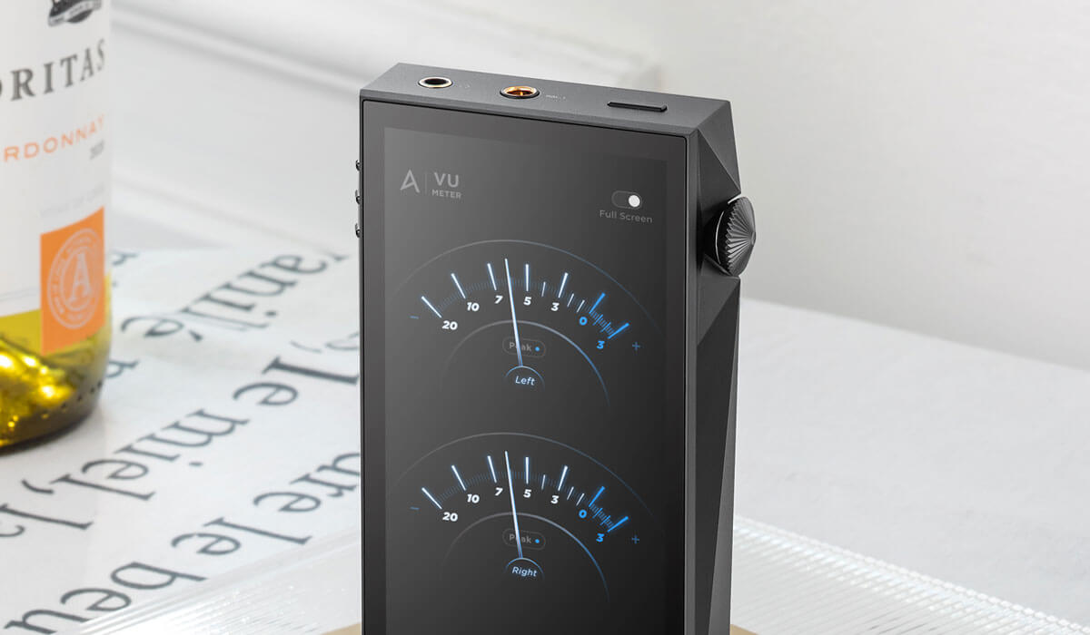 Astell&Kern SP3000M VU meter