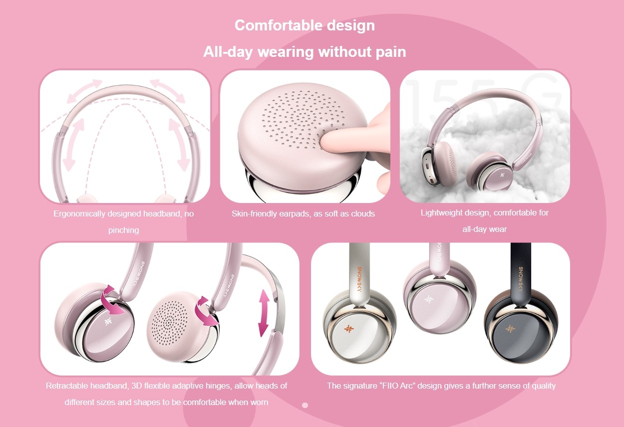 FiiO Anytime - wireless over-ear headphones