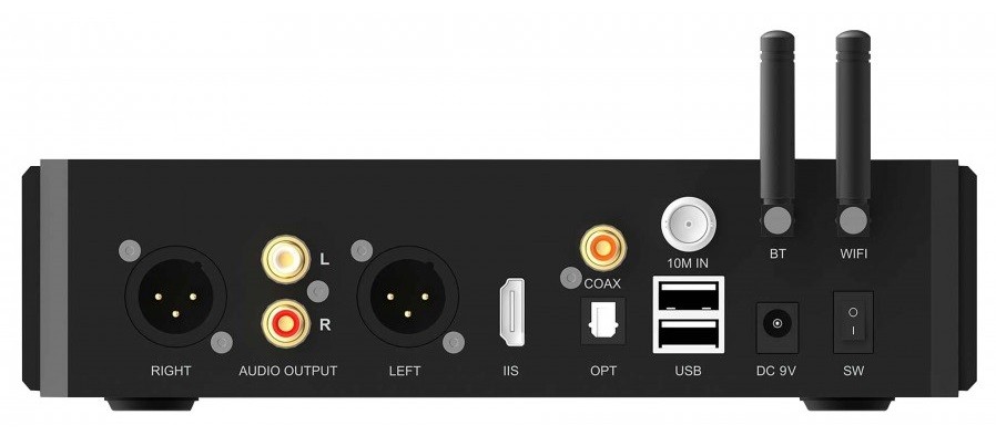 Aune N5 EVO inputs and outputs