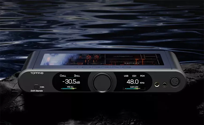 Topping DX9 Discrete Desktop DAC with Headphone Amplifier