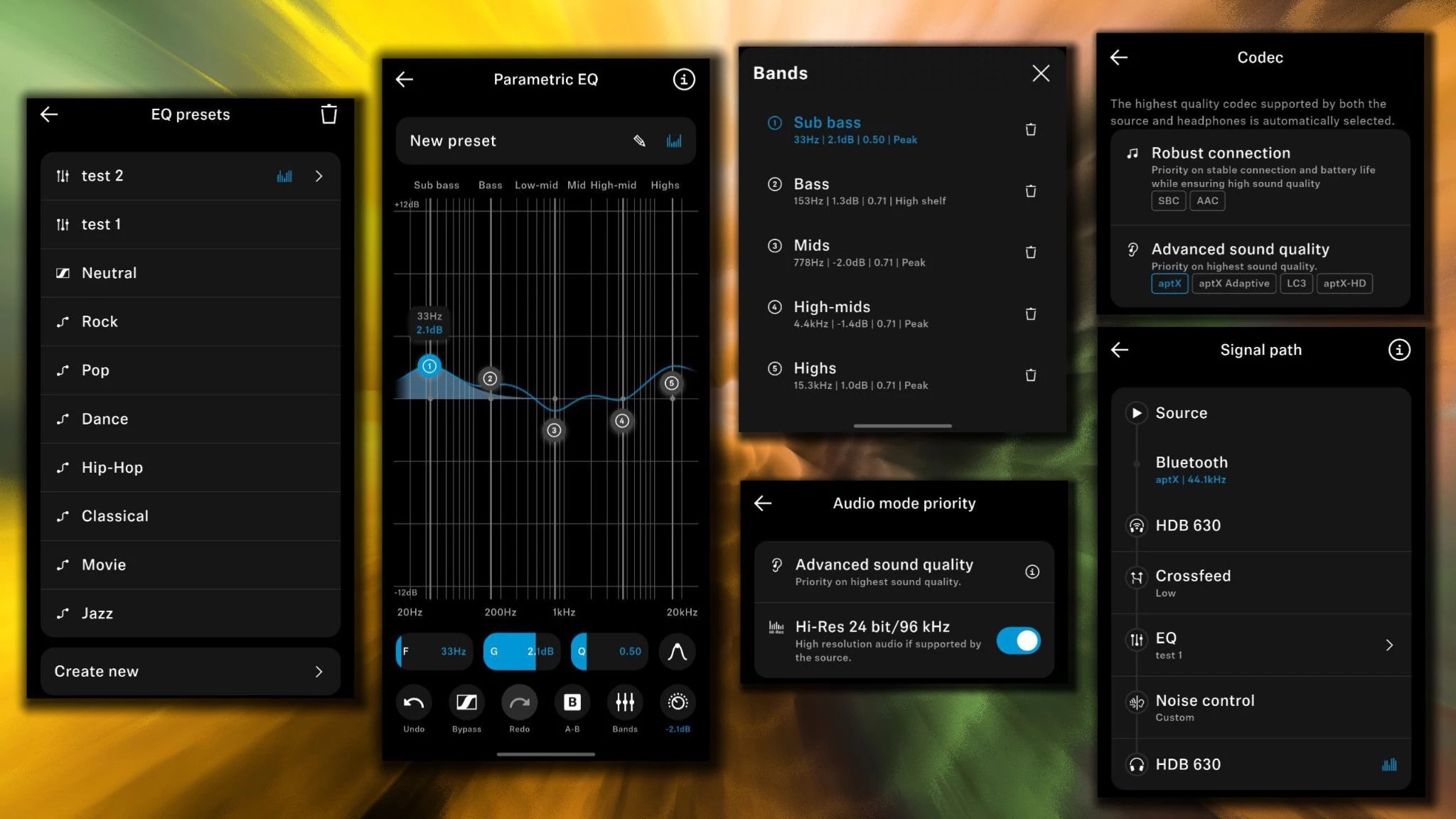 There are three ways to adjust the sound, each suited to different scenarios and user experience levels.