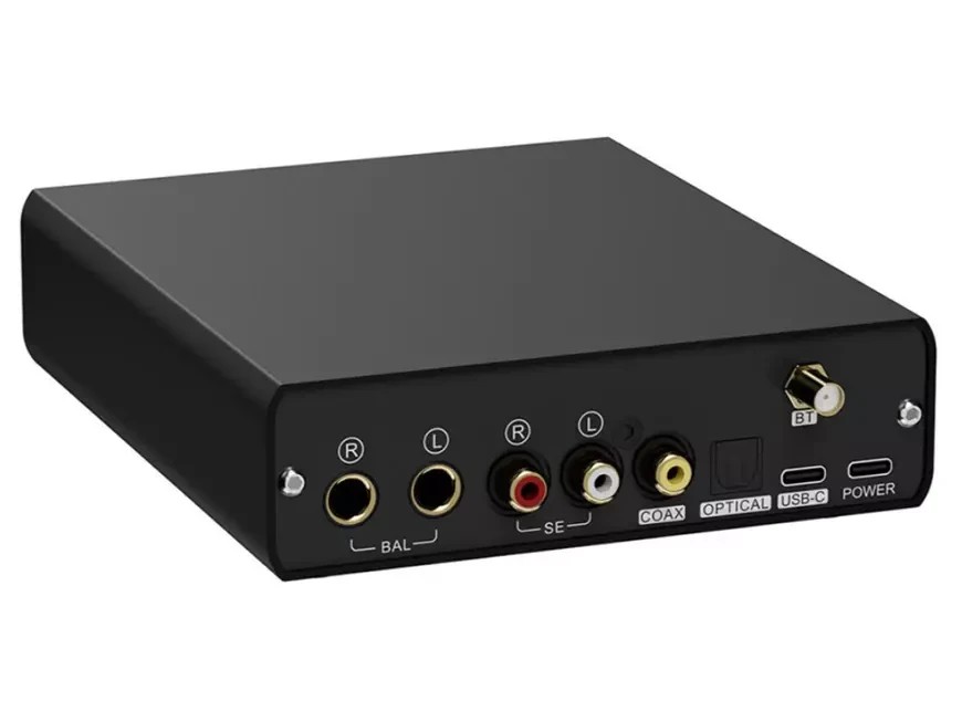 In addition to wired connectivity, the Topping E50 II offers Bluetooth connectivity with support for SBC and AAC codecs, as well as aptX, aptX HD, aptX Adaptive, and LDAC.