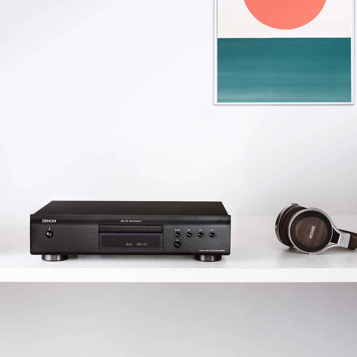 The construction is solid and well thought out down to the smallest detail, and with its beautiful aluminum front, the DCD-600NE is a joy to have on your bookshelf, even when you're not using it. 