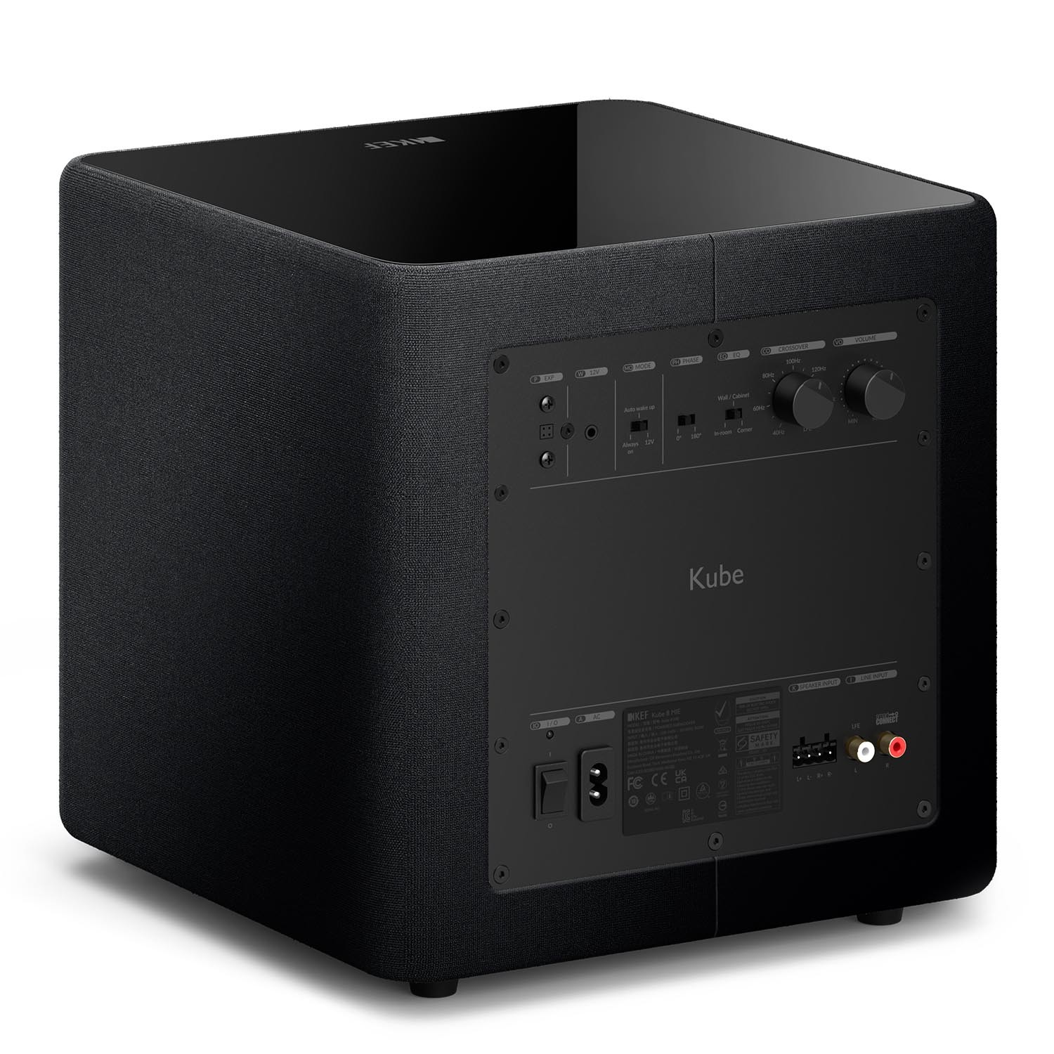 With 300 built-in watts and a solid 8” unit, you get the power to give you a physical and realistic sound experience, both for music and movie sound.