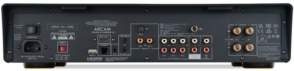 The Arcam A15+ amplifier features the latest aptX adaptive Bluetooth codec. This enables 24-bit high-definition audio streaming from your smartphone, tablet, or other Bluetooth-enabled device. 