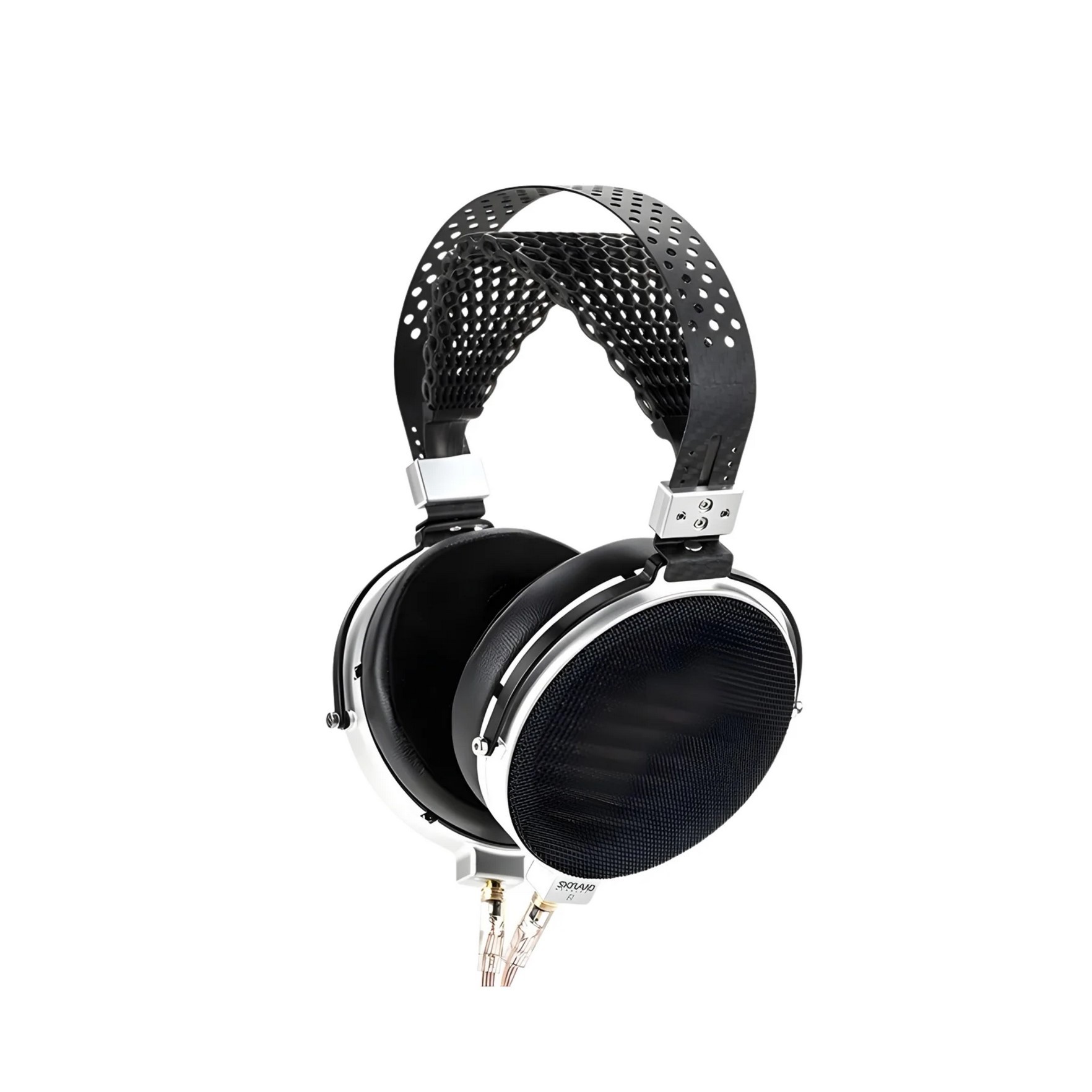 MoonDrop Skyland are new, full-size, open-back planar headphones built around a large 100mm driver with a full-surface driver