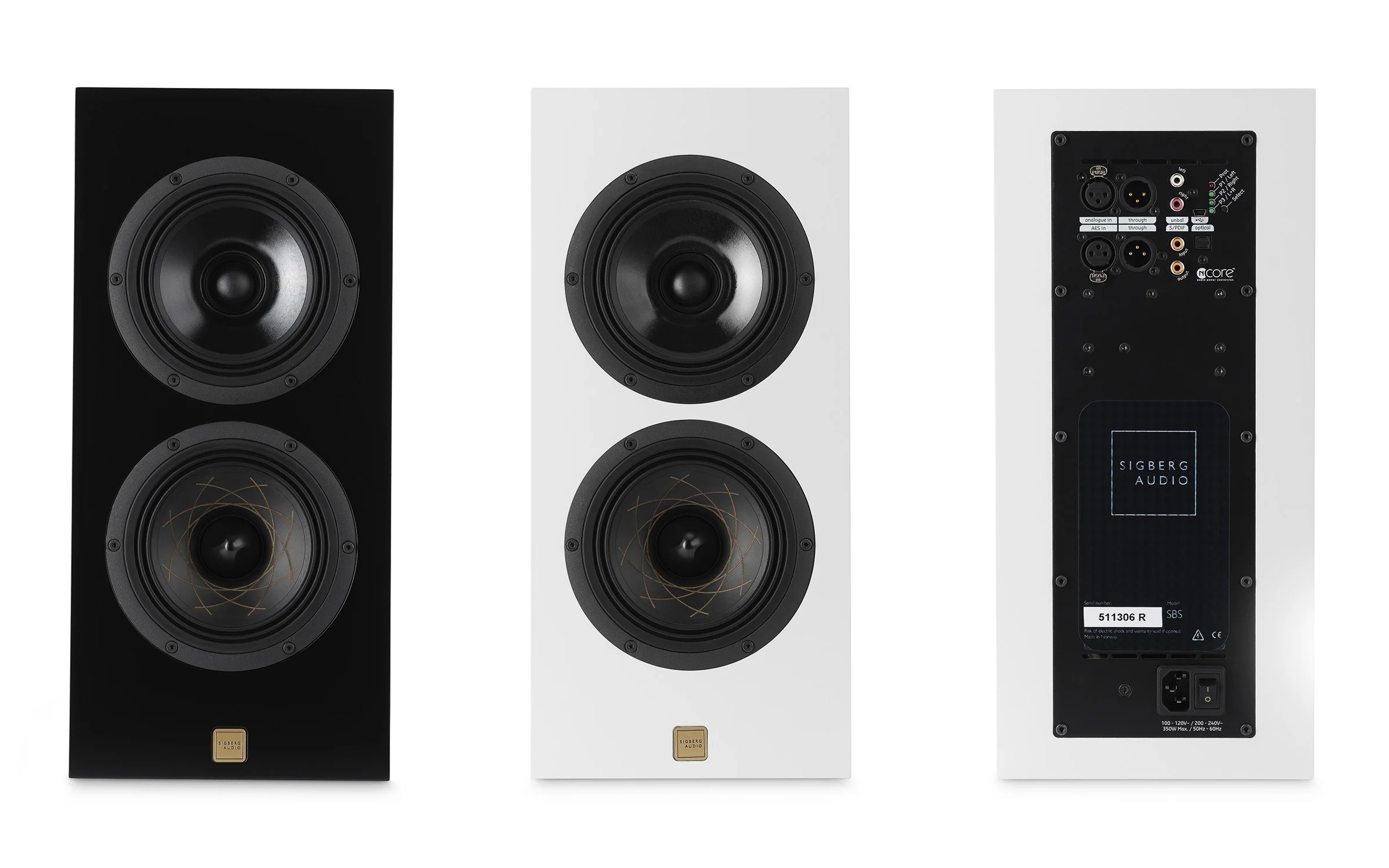 Sigberg Audio's modular speaker system was designed from the ground up for use with one or more subwoofers. It integrates seamlessly with the Sigberg Audio Inkognito or 10D subwoofers without any installation, delivering a full-range soundstage unmatched in compact monitors.