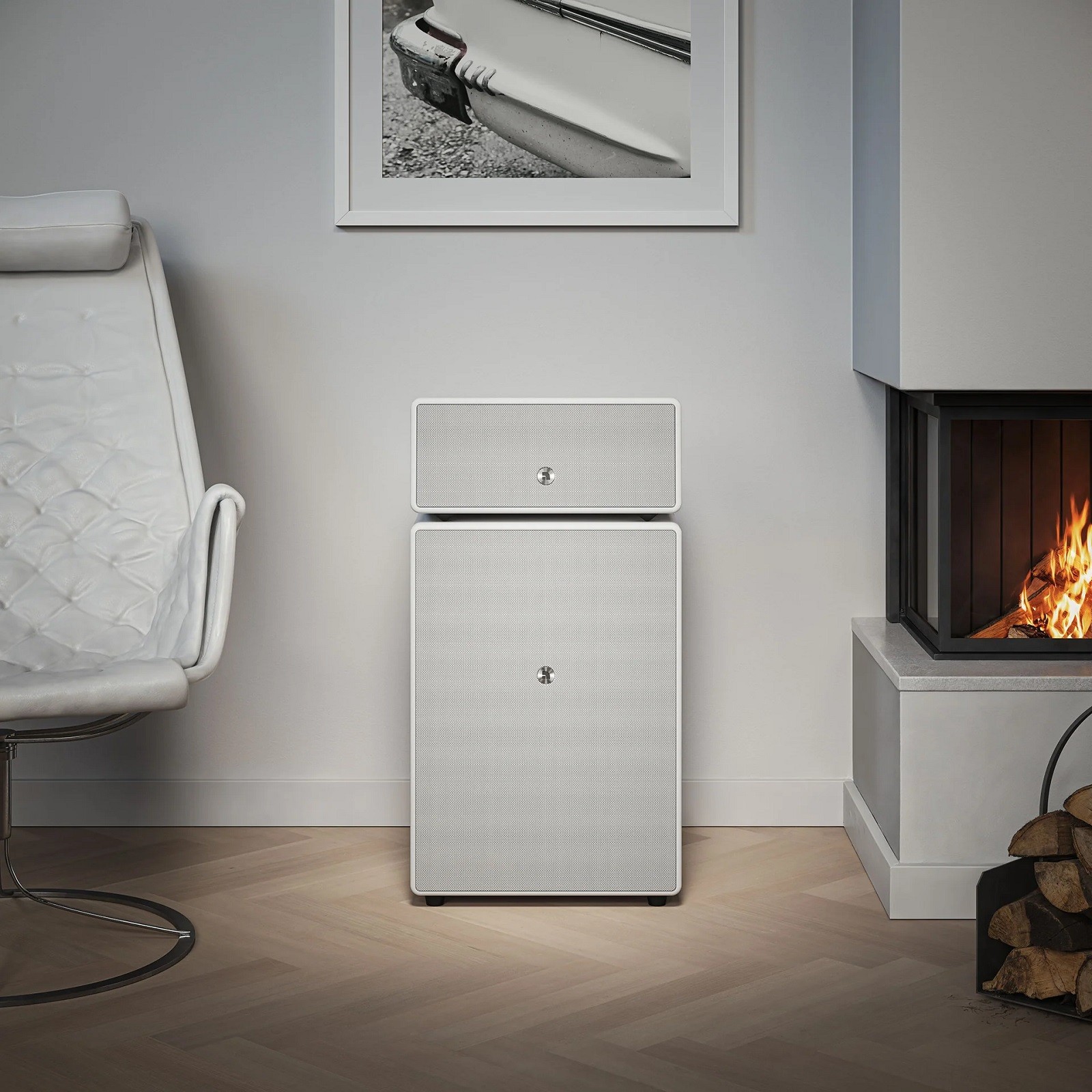 The enhanced W editions of the Drumfire wireless speaker line from Zeden-based Audio Pro include the larger Drumfire II W and the smaller Drumfire D-2 W. 