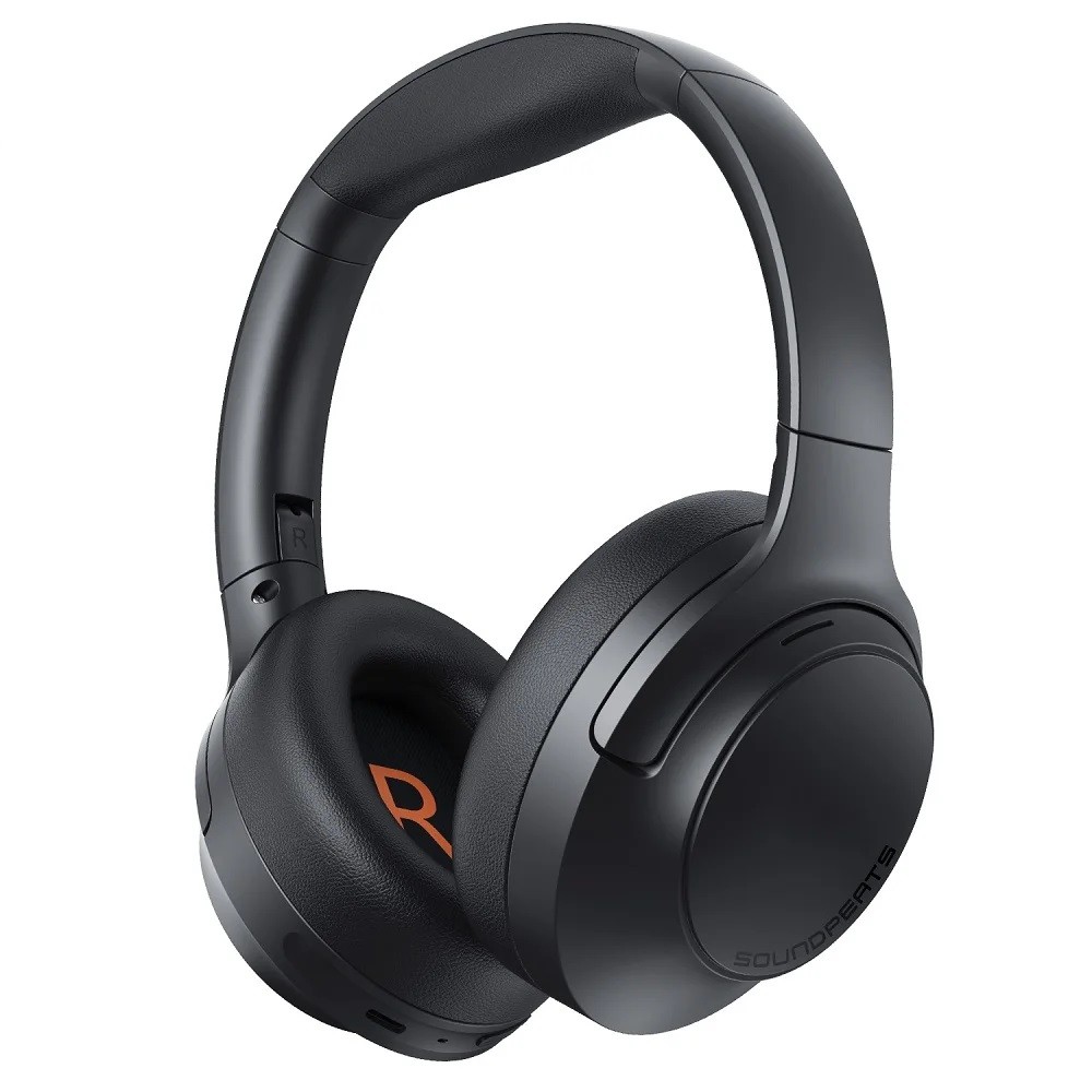 The hybrid active noise cancellation system adapts to your environment, reducing background noise and wind.