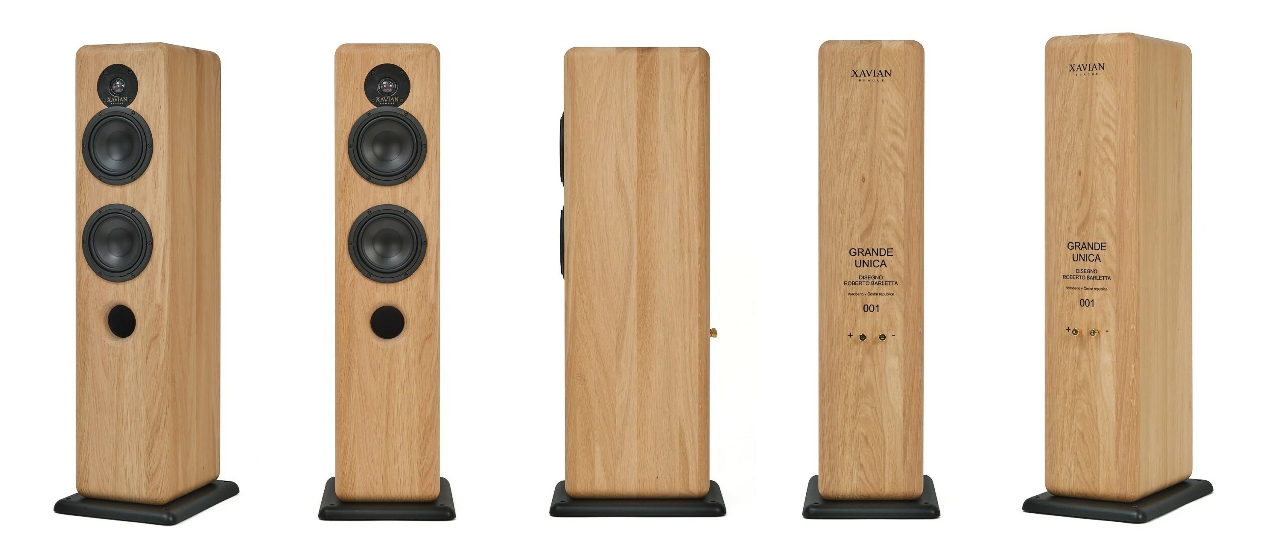 The solid oak Grande Unica enchants the listener with its natural look. The matte lacquer with a touch of natural wax subtly accentuates the wood grain, making every detail a feast for the eyes. 