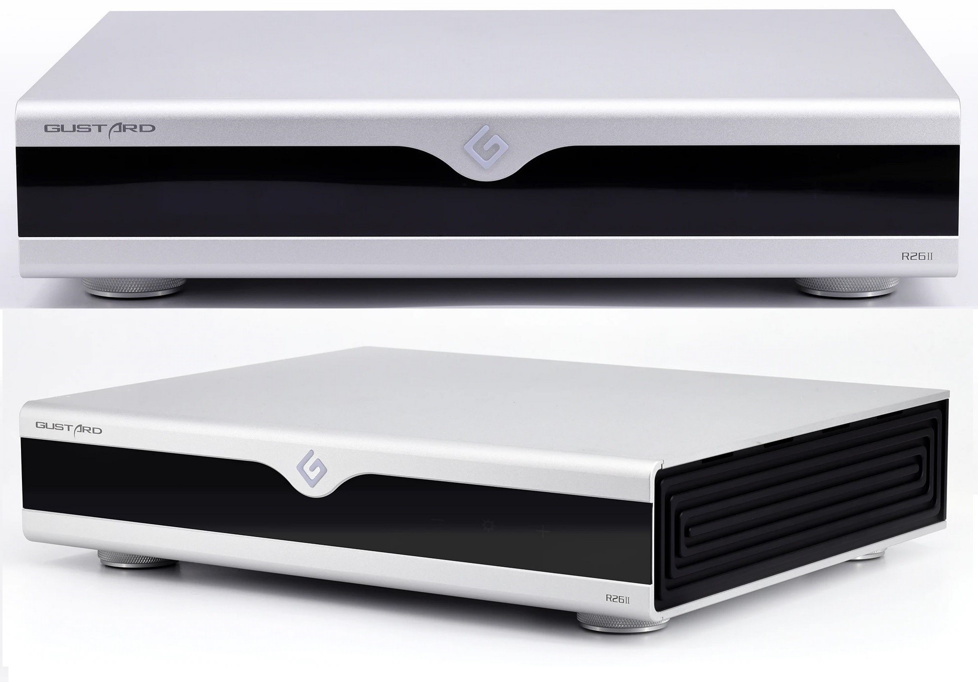 Power is provided by two independent toroidal transformers with separate lines for the digital and analog circuits.