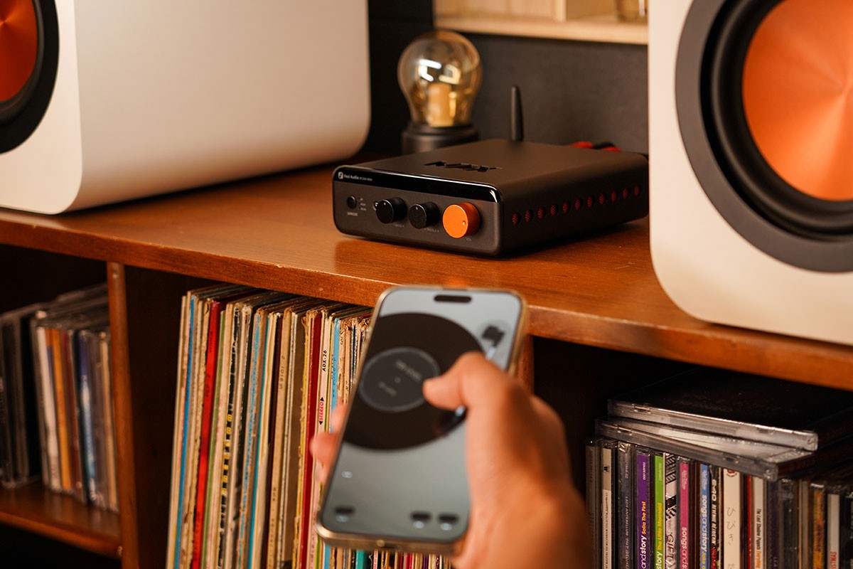 The BT20A MAX is designed as a 2.1 amplifier and, in addition to speaker terminals for passive speakers, features a dedicated subwoofer output.