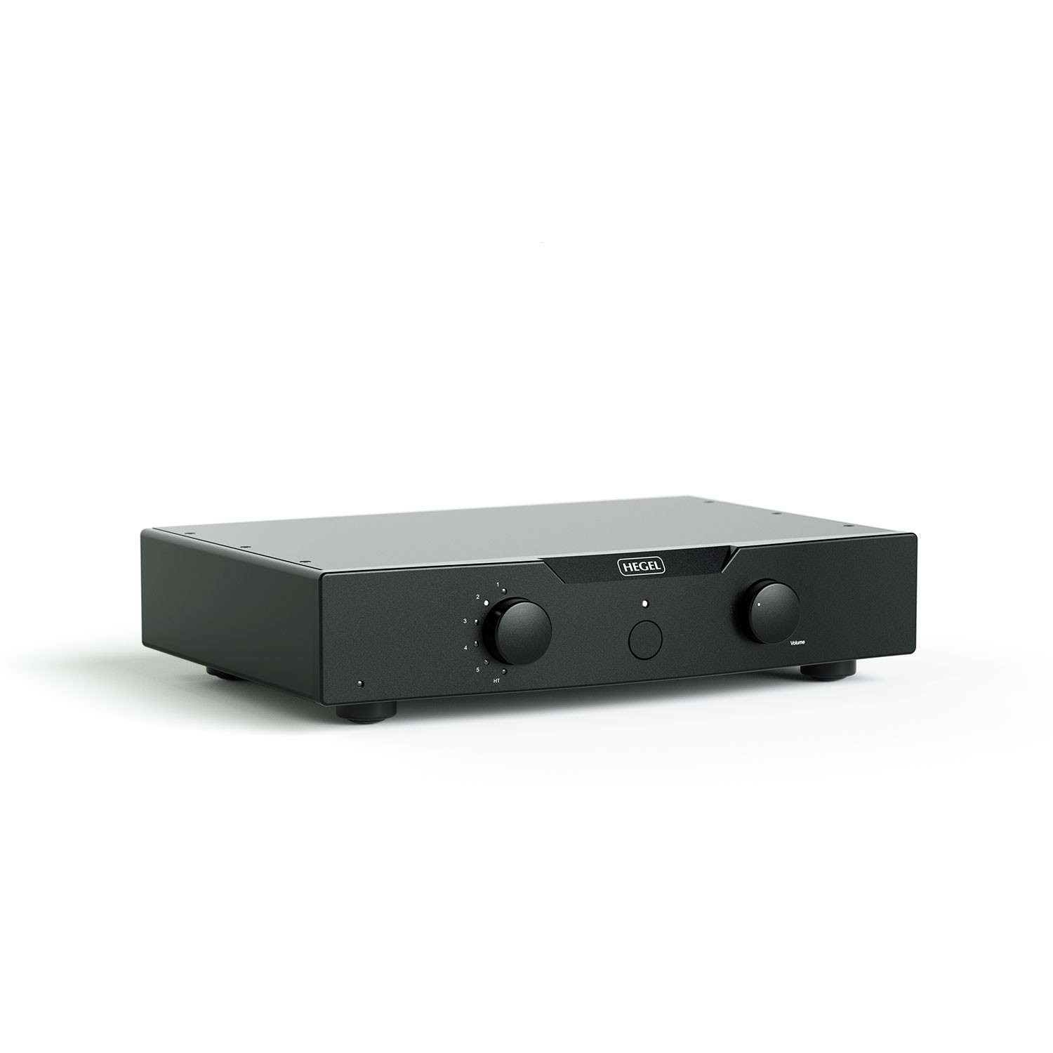 If you want both stereo and surround in maximum quality, you can set one of the inputs on the P30A to 'Fixed' sound level and connect it to the Pre-Out of your home theater receiver. 
