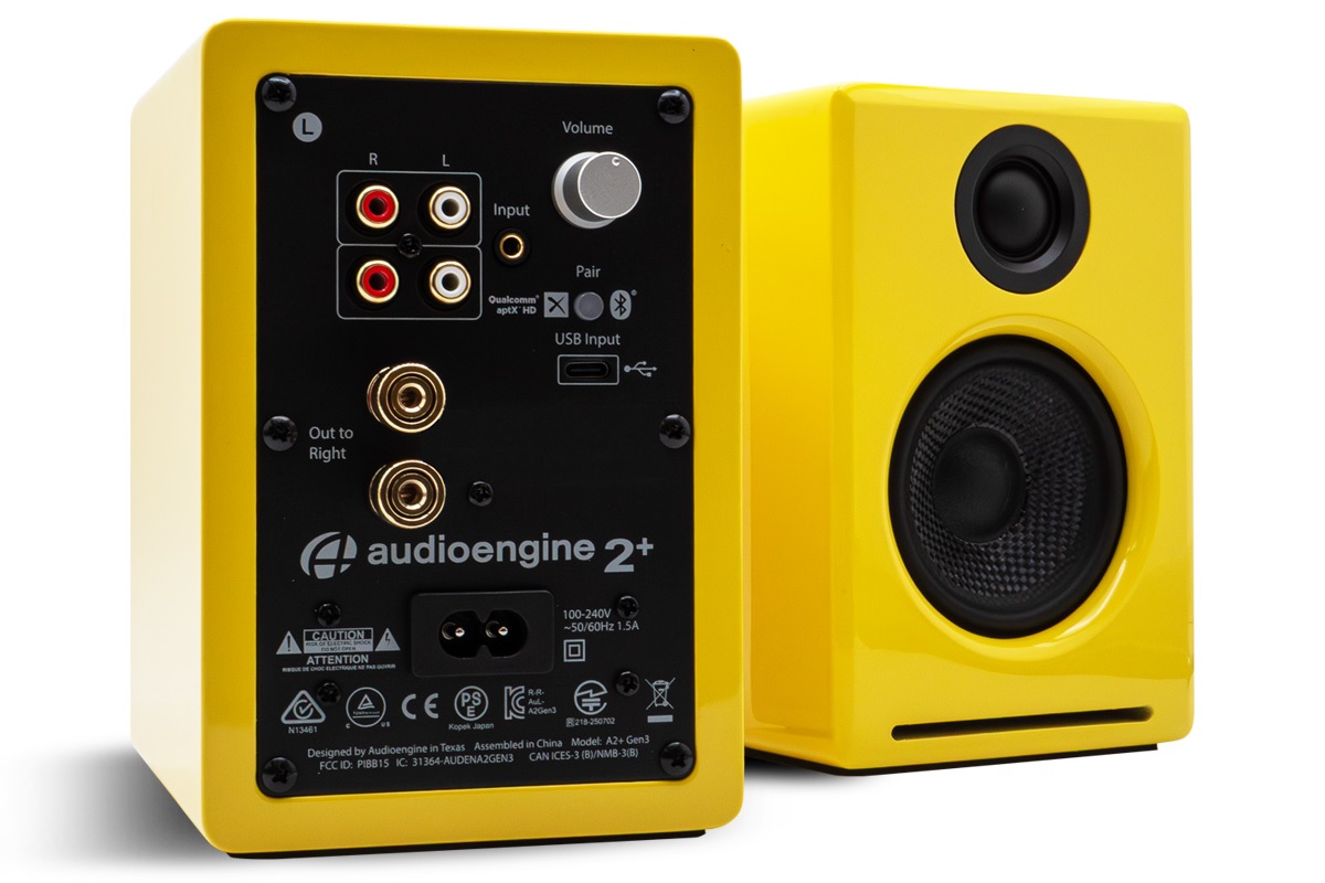 Audioengine A2+ Limoncello Yellow (2026): Limited Edition Desktop Hi-Fi Speakers with S6 Sub & Crosley Turntable 9 20260222183253 2026 02