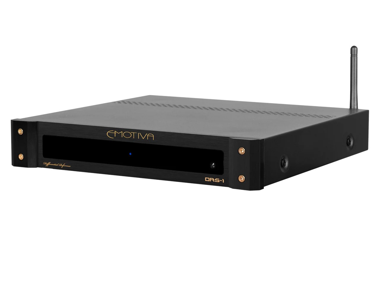 The DRS-1 network streamer forms the heart of the system, combining balanced outputs with modern streaming features.