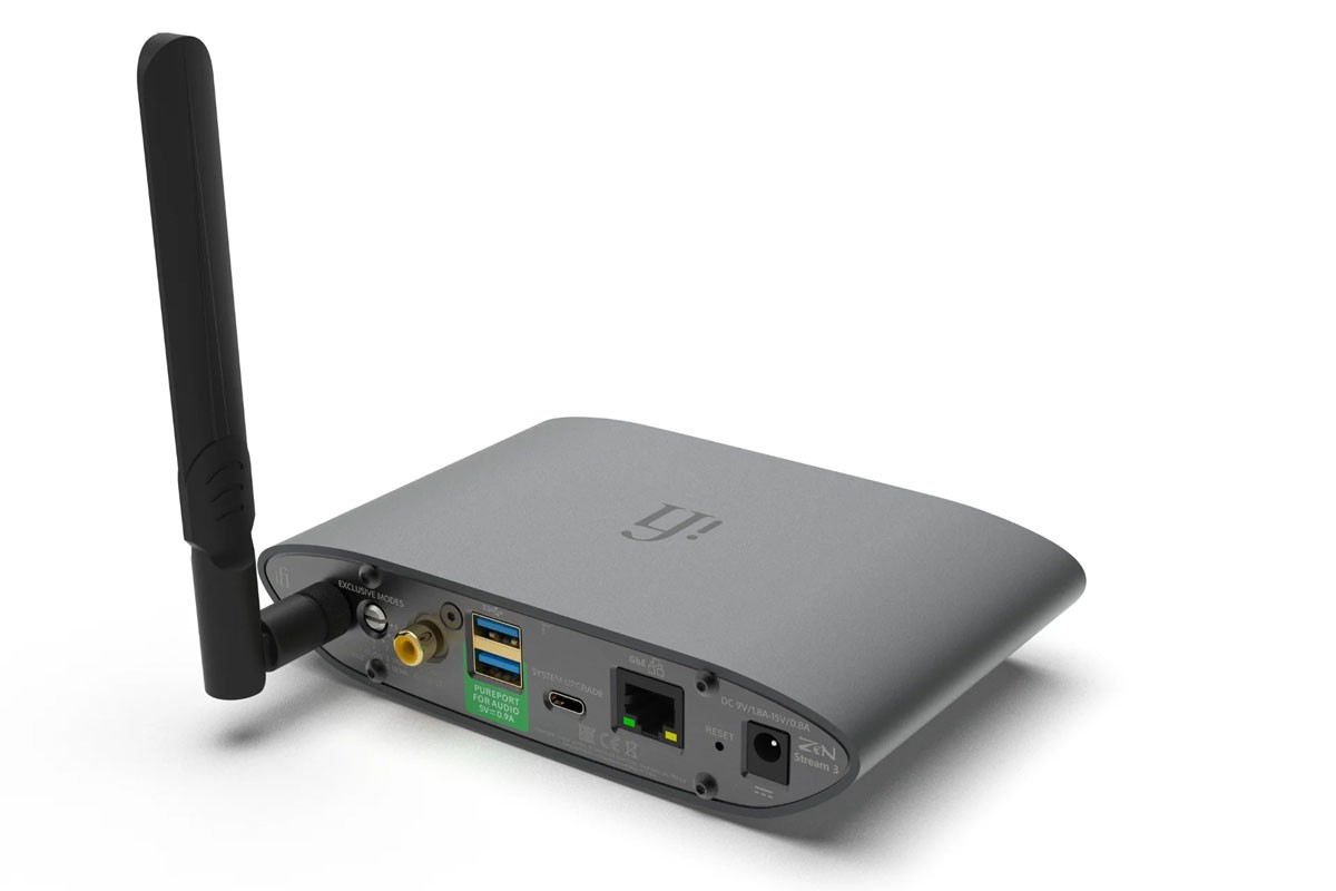 The iFi ZEN Stream 3 supports a wide range of current streaming protocols, including Qobuz Connect, TIDAL Connect, Spotify Connect, and Apple AirPlay 2. As a DLNA-certified streaming solution, it also supports UPnP. 