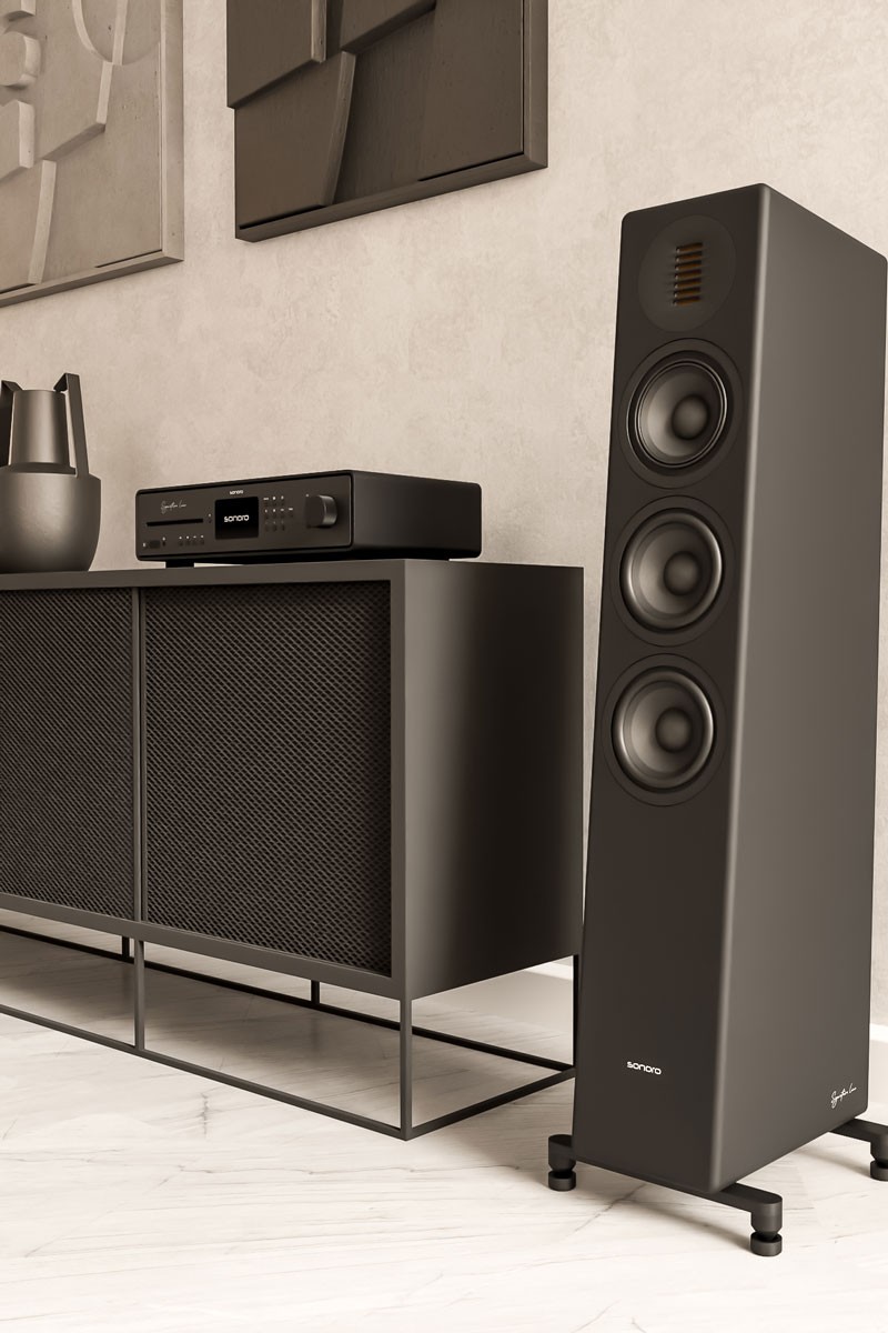 The sonoro MAESTRO Quantum Signature blends minimalist design with serious high-end engineering in a single elegant chassis.