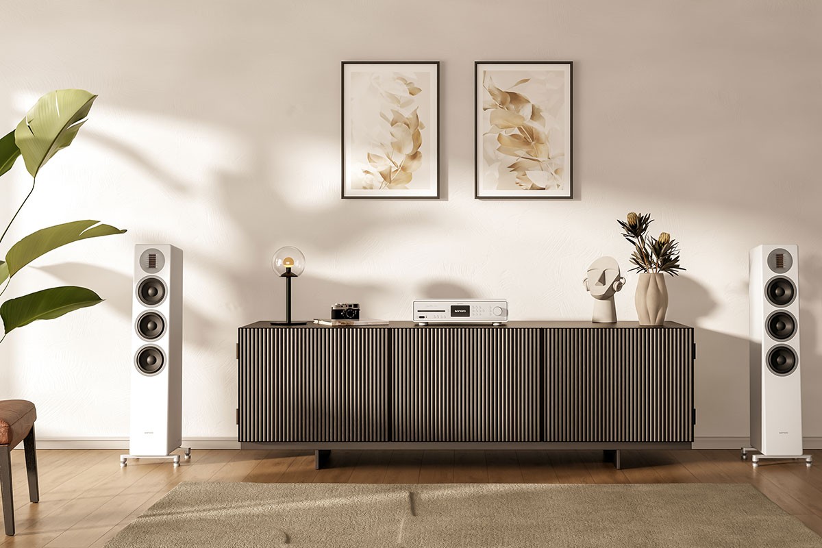 Dirac Live room correction brings tighter bass, greater clarity, and improved spatial precision to real-world listening spaces.