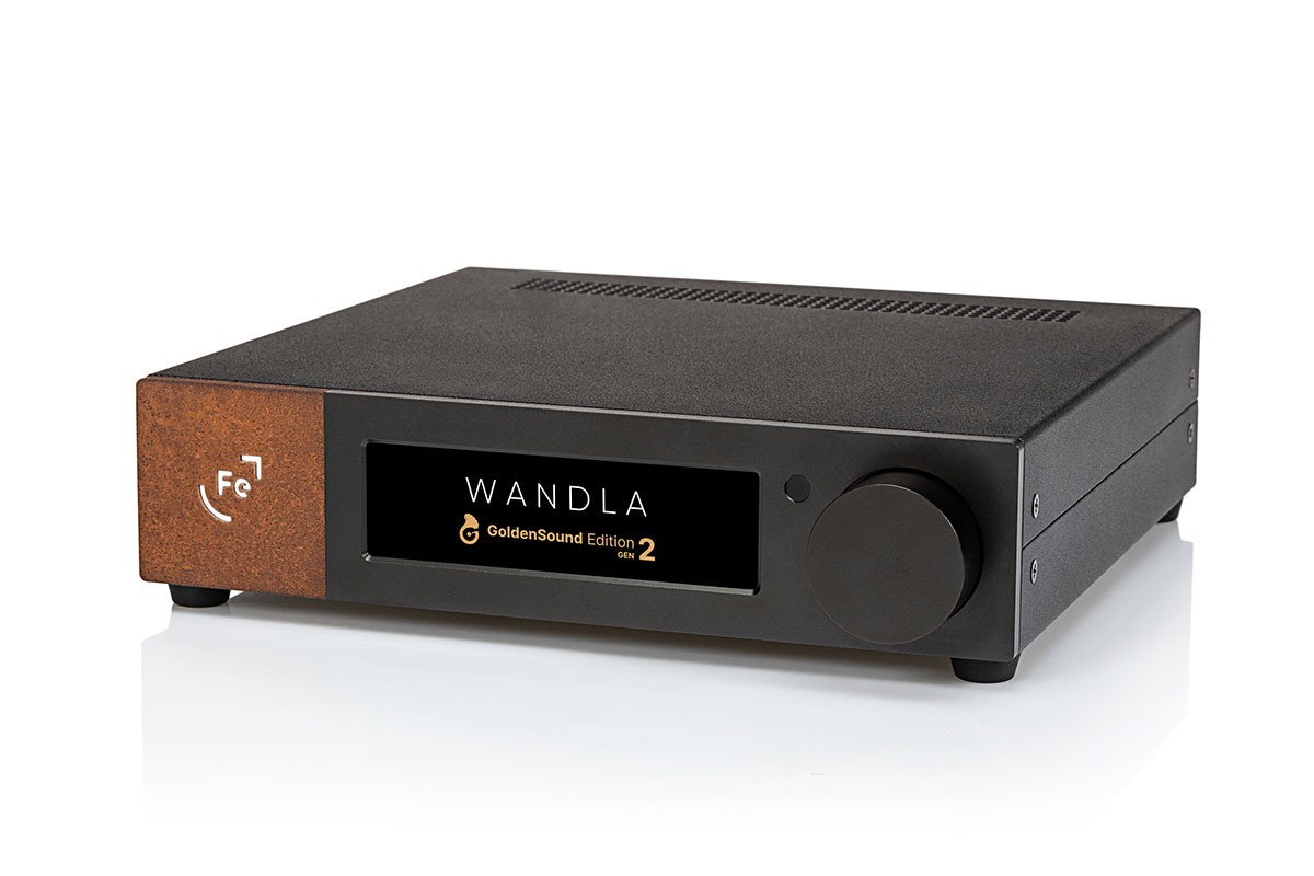 Ferrum WANDLA GoldenSound Edition Gen 2 DAC and preamplifier designed for precise digital conversion and advanced sound tuning.