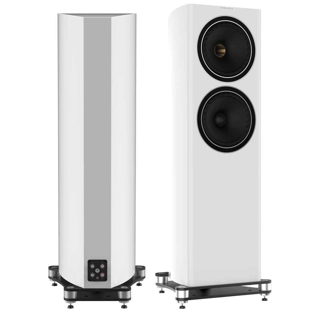 The Fyne Audio F703 is designed for medium to large listening rooms, delivering powerful dynamics, detailed imaging, and full-range audiophile sound.
