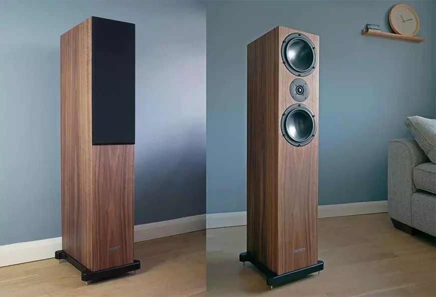 A tweeter from Norwegian company SEAS is responsible for high-frequency reproduction. 